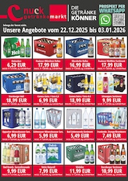 Nuck Getränke Mineralwasser im Prospekt 
