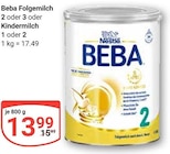 Aktuelles Folgemilch 2 Angebot bei GLOBUS in Salzgitter ab 13,99 €