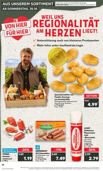 Kartoffeln im aktuellen Kaufland Prospekt (Bottrop) Kartoffeln im Kaufland Prospekt "RICHTIG FRISCH" mit 69 Seiten (Bottrop)