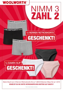 Herren Unterhose Angebot im aktuellen Woolworth Prospekt auf Seite 27