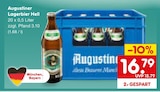 Lagerbier Hell von Augustiner im aktuellen Netto Marken-Discount Prospekt für 16,79 €