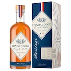 Whisky Français Single Malt - FONDAUDÈGE en promo chez Carrefour Market Aix-les-Bains à 24,90 €