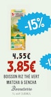 Boisson Riz Thé Vert Matcha & Sencha - BONNETERRE dans le catalogue Naturalia