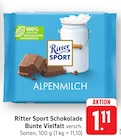 Schokolade Bunte Vielfalt Angebote von Ritter Sport bei EDEKA Wiesbaden für 1,11 €