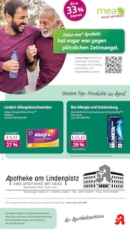 mea - meine apotheke Prospekt Unsere April-Angebote mit 4 Seiten