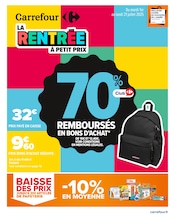 Prospectus Supermarchés Carrefour en cours à Dieue-sur-Meuse et alentours, "LA RENTRÉE À PETIT PRIX", 28 pages, 01/07/2025 - 21/07/2025 Catalogue Supermarchés Carrefour en cours à Dieue-sur-Meuse et alentours, "LA RENTRÉE À PETIT PRIX", 28 pages, 01/07/2025 - 21/07/2025