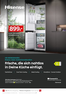 Kühlschrank im XXXLutz Möbelhäuser Prospekt "NR. 1 BEI KÜCHEN" mit 16 Seiten (Lünen)