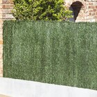 Haie artificielle 3 couleurs vert/marron - H. 1 m x L. 3 m - Blooma en promo chez Brico Dépôt Villeurbanne à 35,90 €