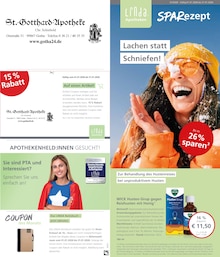 LINDA Premiumapotheke Prospekt der KW 5 "Aktuelle Angebote" Aktueller LINDA Premiumapotheke Prospekt "Aktuelle Angebote" Seite 1 von 3 Seiten