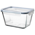 + Vorratsbehälter mit Deckel rechteckig Glas/Kunststoff 1.8 l im Angebot bei IKEA in Hamburg + Vorratsbehälter mit Deckel rechteckig Glas/Kunststoff 1.8 l Angebote von IKEA 365+ bei IKEA Hamburg für 5,99 €
