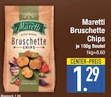 Aktuelles Bruschette Chips Angebot bei EDEKA in Ingolstadt ab 1,29 €