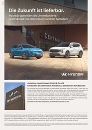 Hyundai Prospekt für Mönchengladbach mit 8 Seiten Hyundai Prospekt für Mönchengladbach: "Die Zukunft ist lieferbar.", 8 Seiten, 16.05.2022 - 12.06.2022