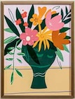 Bild gerahmt "Blumenvase" von  im aktuellen Segmüller Prospekt für 7,99 €