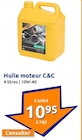 Promo Huile moteur C&C à 10,95 € dans le catalogue Action à Saintes