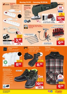 Schuhe im aktuellen Netto Marken-Discount Prospekt (Pforzheim) Schuhe im Netto Marken-Discount Prospekt "Aktuelle Angebote" mit 71 Seiten (Pforzheim)