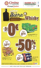 Prix et réduction Desperados dans le prospectus Casino Supermarchés en cours Offre Desperados dans le catalogue Casino Supermarchés du moment à la page 1
