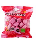 Guimauve crazy fraise - 120 g - BELLEDONNE en promo chez NaturéO Guimauve crazy fraise - 120 g - BELLEDONNE dans le catalogue NaturéO