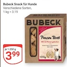 Snack für Hunde im Angebot bei GLOBUS in Gießen Snack für Hunde Angebote von Bubeck bei GLOBUS Gießen für 3,99 €