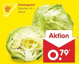 Eisbergsalat im Netto Marken-Discount Prospekt Eisbergsalat von Markttag im aktuellen Netto Marken-Discount Prospekt für 0,79 €