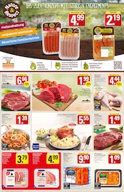 Rindfleisch im WEZ Prospekt in Minden Aktueller WEZ Prospekt mit Rindfleisch, "Die WEZette", Seite 4