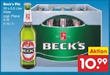 Aktuelles Beck's Pils Angebot bei Netto Marken-Discount in Wuppertal ab 10,99 €