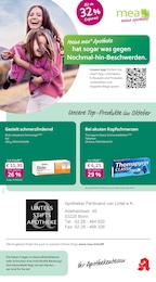 mea - meine apotheke Prospekt für Bonn: "Unsere Oktober-Angebote", 4 Seiten, 01.10.2025 - 31.10.2025