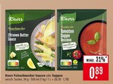 Aktuelles Feinschmecker Zitronen Butter Sauce Angebot bei Marktkauf in Heilbronn ab 0,89 €
