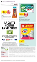 Prix et réduction Ariel dans le prospectus Intermarché Express en cours Offre Ariel dans le catalogue Intermarché Express du moment à la page 14