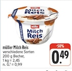 Milch Reis Angebote von müller bei EDEKA Dresden für 0,49 €