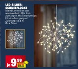 LED-Silber-Schneeflocke Angebote bei E center Mainz für 9,99 €