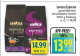 Espresso im Angebot bei diska in Erlangen Espresso Angebote von Lavazza bei diska Erlangen für 13,99 €
