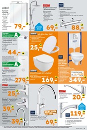Aktueller Globus-Baumarkt Prospekt mit Waschbecken, "Immer eine Idee besser", Seite 19