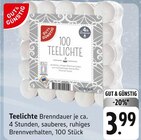 Aktuelles Teelichte Angebot bei E center in Offenbach (Main) ab 3,99 €