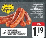 Aktuelle Mettwurst Angebote bei EDEKA in Nürnberg Aktuelles Rohpolnische zart geräuchert Angebot bei EDEKA in Nürnberg ab 1,19 €