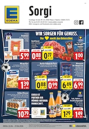 Getränke im EDEKA Prospekt in Moers Aktueller EDEKA Prospekt mit Getränke, "Aktuelle Angebote", Seite 1