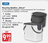 E center - Recycling-Behälter „Albula“ Angebot im Prospekt Recycling-Behälter „Albula“ bei E center im Prospekt "" für 9,99 €