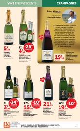 Promos Champagne Brut dans le catalogue "SUPER U" de Super U Champagne Brut en promo dans le catalogue Super U à la page 23