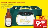 Bitburger Premium Pils oder Radler im Angebot bei Netto Marken-Discount in Mönchengladbach Bitburger Premium Pils oder Radler Angebote von Bitburger bei Netto Marken-Discount Mönchengladbach für 9,49 €