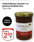 Erdbeeren Konfitüre Extra Angebote von Vinella bei GLOBUS Kaiserslautern für 2,99 €