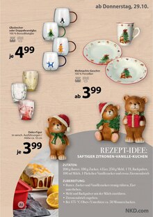 Weihnachtsdeko im aktuellen NKD Prospekt (Augsburg) Weihnachtsdeko im NKD Prospekt "Aktuelle Angebote" mit 16 Seiten (Augsburg)