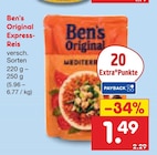Express-Reis von Ben's Original im aktuellen Netto Marken-Discount Prospekt