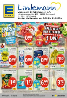 Aktueller EDEKA Prospekt "Aktuelle Angebote" für Dortmund Aktueller EDEKA Prospekt für Dortmund mit  Seiten