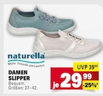 Damen Slipper Angebote von naturella bei E center Schwäbisch Gmünd für 29,99 €