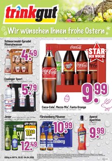 Aktueller Trinkgut Prospekt für Karlsbad und Ungebung, Seiten zum blättern Trinkgut Prospekt Aktuelle Angebote mit Seiten in Karlsbad und Umgebung