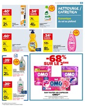 Lessive Angebote im Prospekt "PRODUITS LAITIERS & VÉGÉTAUX !" von Carrefour Market Lessive Angebote im Prospekt "PRODUITS LAITIERS & VÉGÉTAUX !" von Carrefour Market auf Seite 63