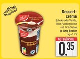Dessertcreme Schoko im EDEKA Prospekt Dessertcreme Schoko von Gut & Günstig im aktuellen EDEKA Prospekt für 0,35 €
