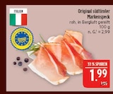 Aktuelles Original südtiroler Markenspeck Angebot bei Marktkauf in Leipzig ab 1,99 €