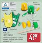 Gartenspiel Balance-Laufdosen Angebote von PLAYLAND bei ALDI Nord Gera für 4,99 €
