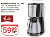 Kaffeeautomat Enjoy Top Therm im Angebot bei GLOBUS in Bad Kreuznach Kaffeeautomat Enjoy Top Therm Angebote von Melitta bei GLOBUS Bad Kreuznach für 59,99 €