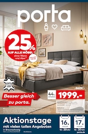 Aktueller porta Möbel Möbel & Einrichtung Prospekt in Lengede und Umgebung, "Besser gleich zu porta." mit 24 Seiten, 04.01.2026 - 17.01.2026